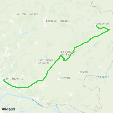 Tempo Ligne Scolaire 203 map