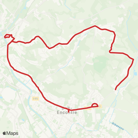 Tempo Ligne Scolaire 205 map