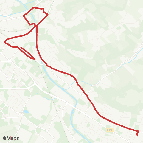 Tempo Ligne Scolaire 206 map