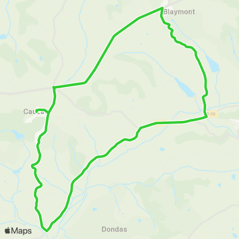 Tempo Ligne Scolaire 209 map