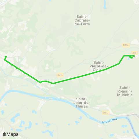 Tempo Ligne Scolaire 213 map