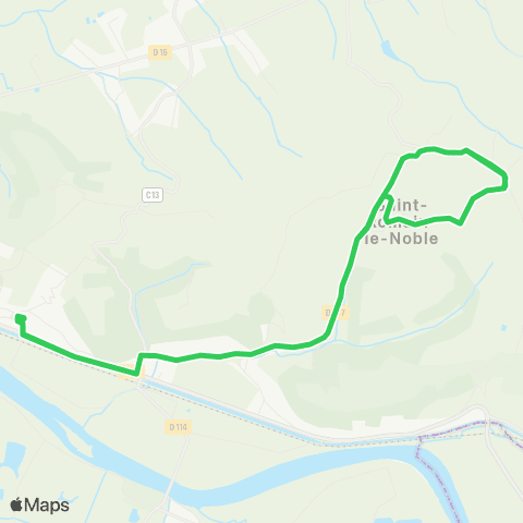 Tempo Ligne Scolaire 217 map