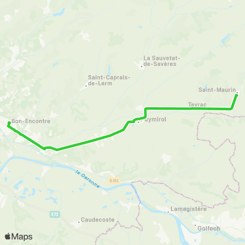 Tempo Ligne Scolaire 218 map