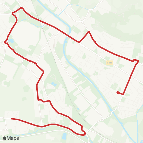 Tempo Ligne Scolaire 307 map