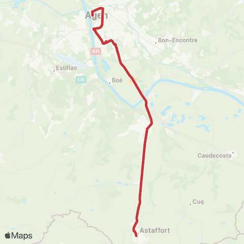 Tempo Ligne Scolaire 403 map