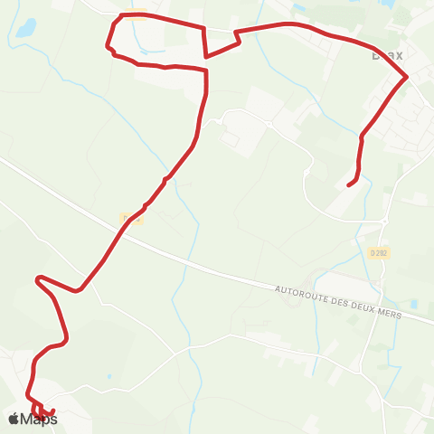 Tempo Ligne Scolaire 415 map