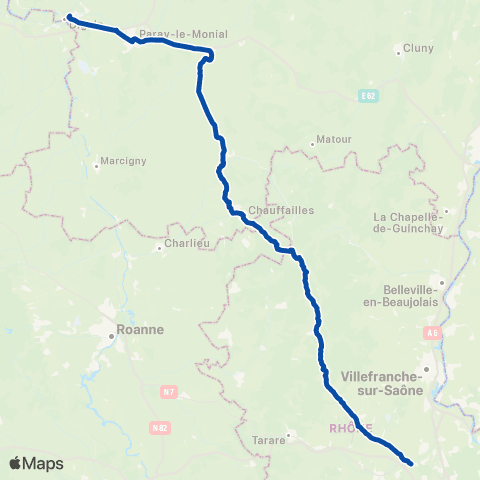 TER Mobigo (Bourgogne-Franche-Comté) Moulin - Lozanne map