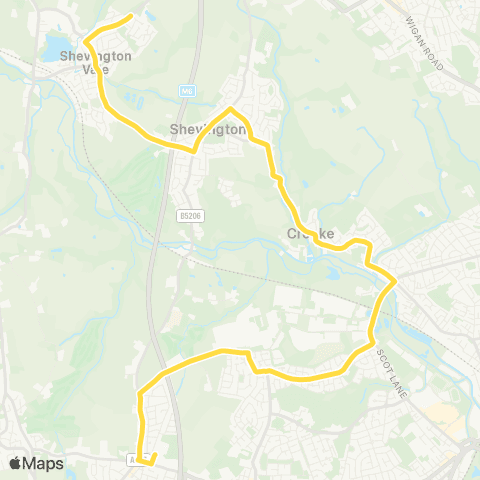 Bee Network St Peter's Catholic HS - Hullet Close map