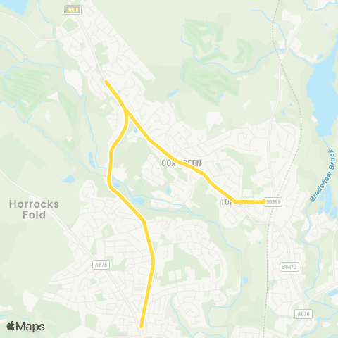 Bee Network The Pineapple - Turton High School map