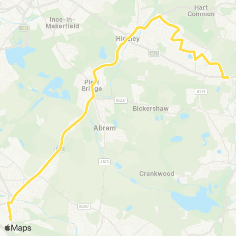 Bee Network Dangerous Corner - Byrchall and St Edmund Arrowsmith High Schools map