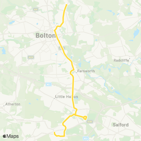 Bee Network Co-Op Academy Walkden - Mill Street map