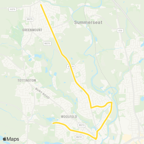 Bee Network Avondale Drive - Elton High School map