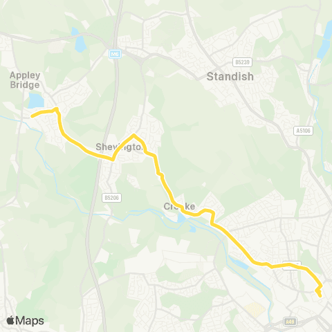 Bee Network Wigan Bus Station - Wigan Bus Station map