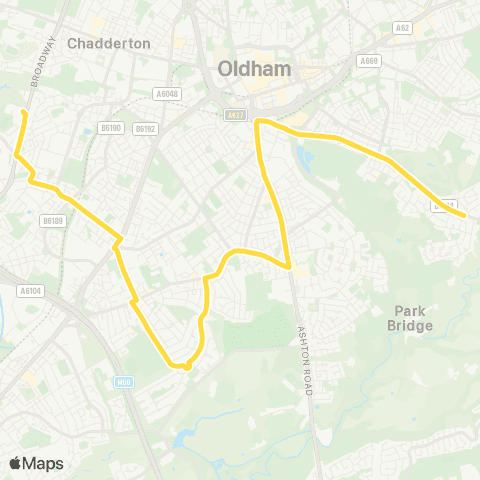 Bee Network Roundthorn Road - Newman Rc College map