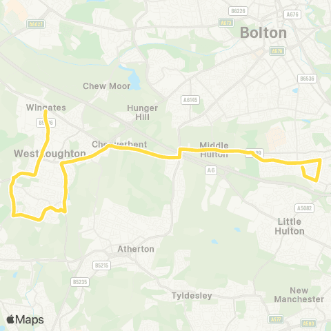 Bee Network Holden Lea - St James' School map