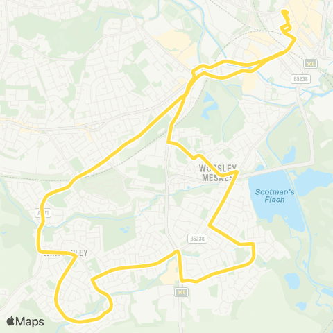 Bee Network Wigan Bus Station - Wigan Bus Station map