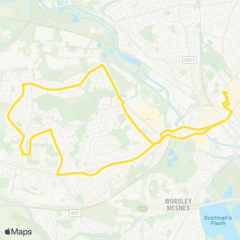 Bee Network Wigan Bus Station - Wigan Bus Station map