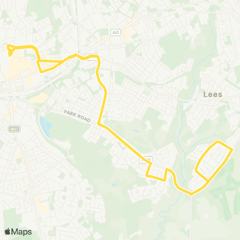 Bee Network Oldham Bus Station - Oldham Bus Station map