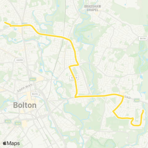 Bee Network Mendip Dr - Thornleigh Salesian College map