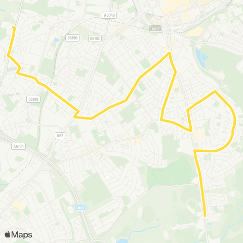 Bee Network Turning Area - Victoria Street map