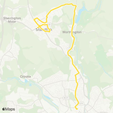 Bee Network Wigan Bus Station - Wigan Bus Station map