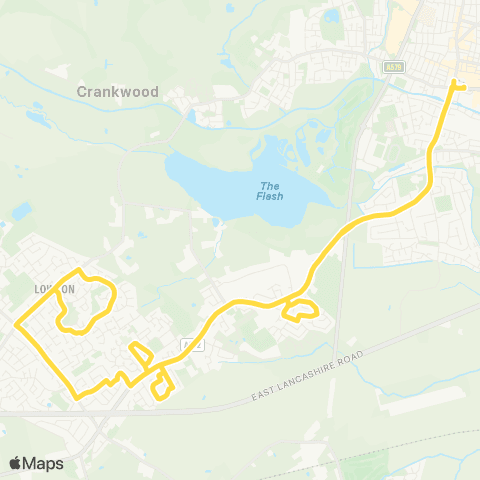 Bee Network Leigh Bus Station - Leigh Bus Station map