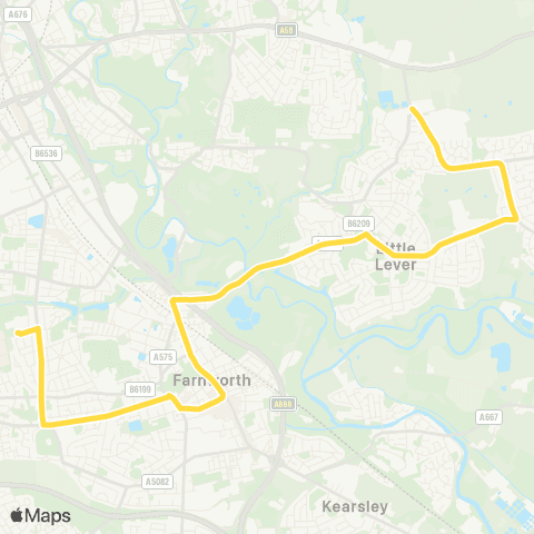 Bee Network Browns Road - St James' School map