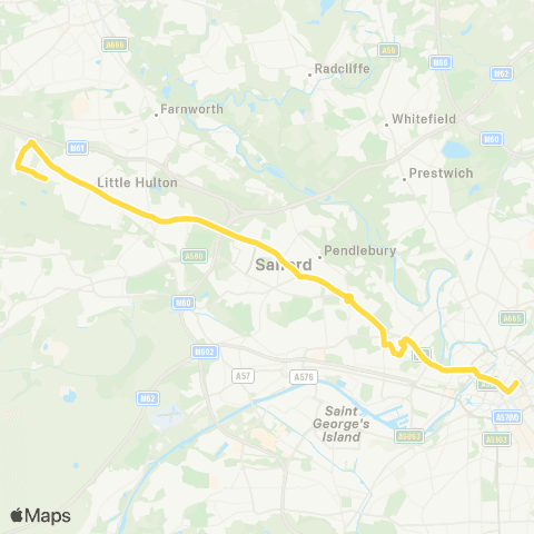 Bee Network Lomax Way - Piccadilly Gardens map
