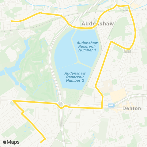 Bee Network Ashbrook Street - Windermere Avenue map