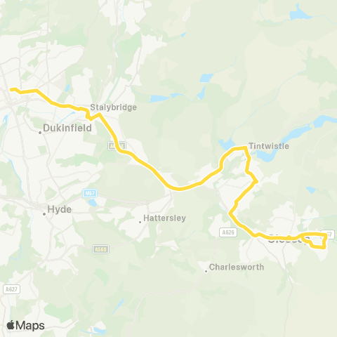 Bee Network Ashton-Under-Lyne Interchange - Henry St map