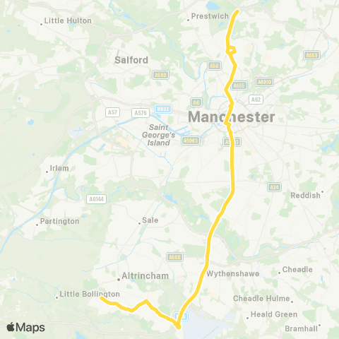 Bee Network The Springs - Seymour Road map