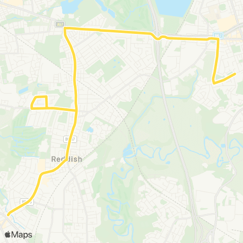 Bee Network George / Dragon - St Thomas More Rc Coll map