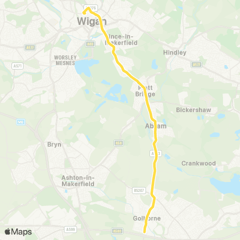 Bee Network Queen Anne - Millers Lane map