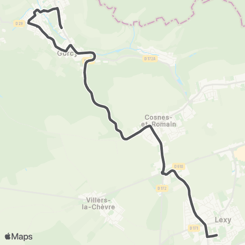 TGL - Scolaire Gorcy-Collège Emile Gallé map