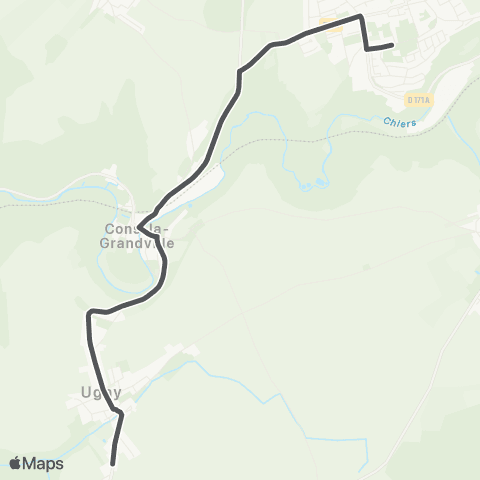 TGL - Scolaire Ugny-Collège Emile Gallé map