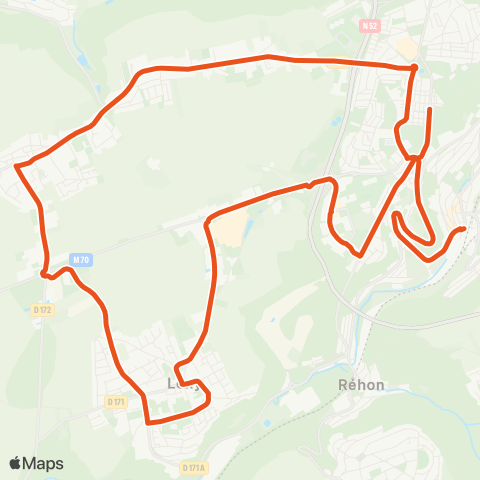 TGL P.E.M - Longwy-Haut Place Darche Mercy map