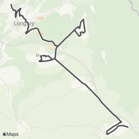 TGL - Scolaire Moulaine-Lycée Alfred Mézières map