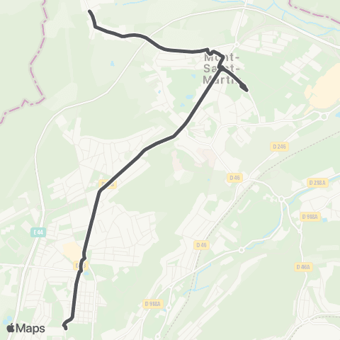 TGL - Scolaire Piedmont-Lycée Mézières map