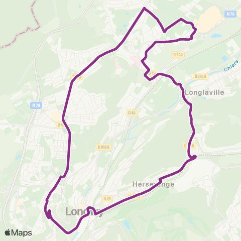 TGL Super Navette Pôle Europe map