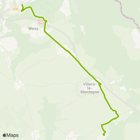TGL Morfontaine Cités-Longwy Bas map