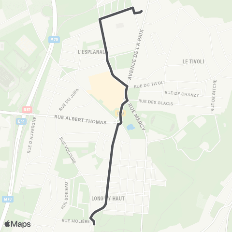 TGL Lycée Mézières-Lycée Notre Dame map