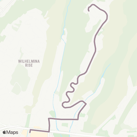 TheBus Kahala Mall-Waialae Nui map