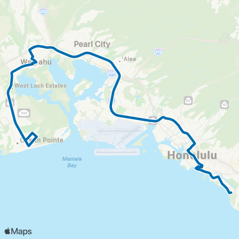 TheBus CountryExpress! E map