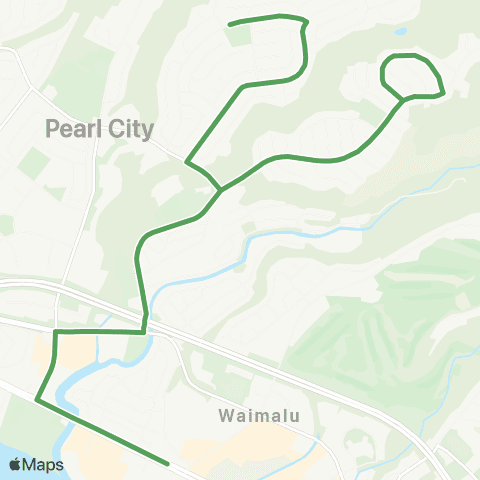 TheBus Royal Summit-Newtown-Pearlridge map