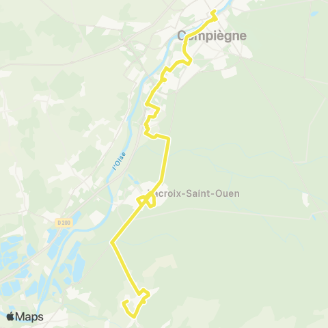 AlloTIC - TAD Compiègne-St Vaast de Longmont map