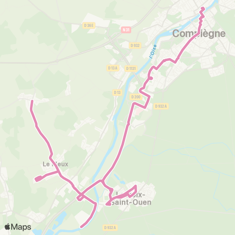AlloTIC - TAD Jonquières-Compiègne map