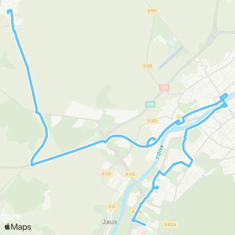 AlloTIC - TAD Lachelle-Compiègne map