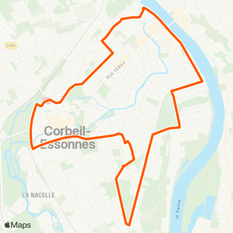 Île-de-France Mobilités Piscine <> Piscine map