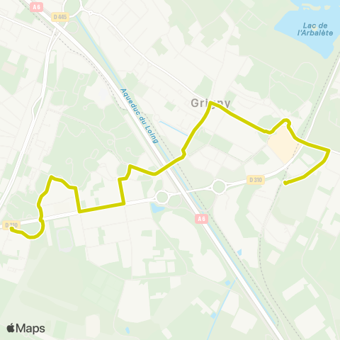 Île-de-France Mobilités Les Patios <> Tuileries map