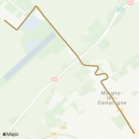 TIC - Réseau interurbain Navette Hauts de Margny map